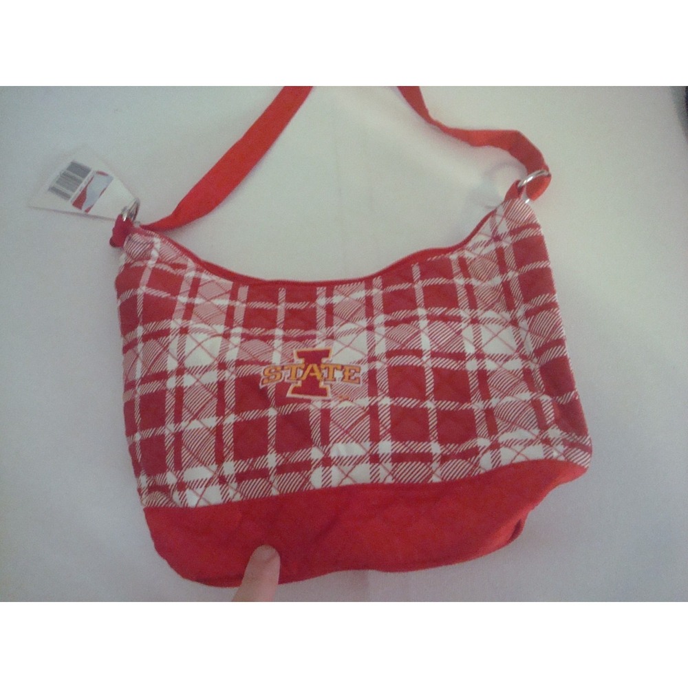 IOWA STATE 10X12 Game Day Purse Pouch phone BAG HANDBAG TOTE VINTAGE PJ